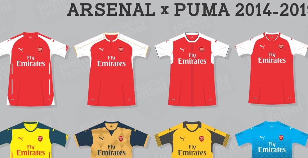 Will Adidas Make It Better Here Are All 15 Puma Arsenal Kits in